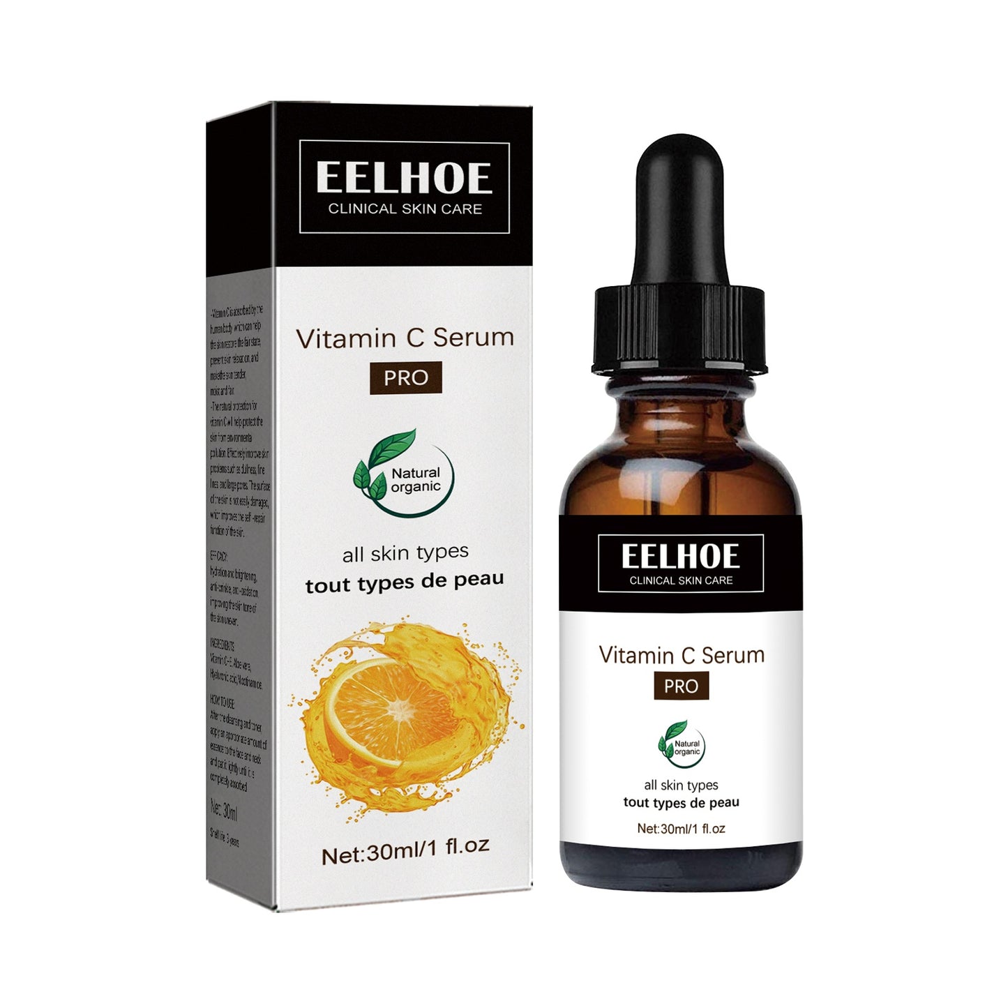 Vitamin C Serum For Reducing The Appearance Of Fine Lines, Firming, And Moisturizing The Skin For A More Youthful Complexion