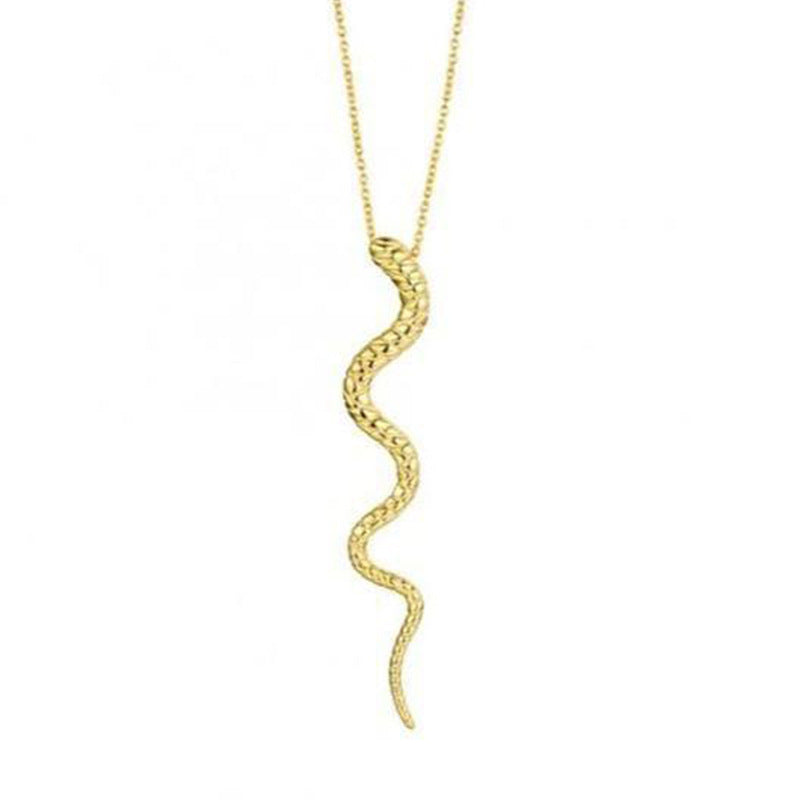 Female Creative Versatile Serpentine Pendant Necklace