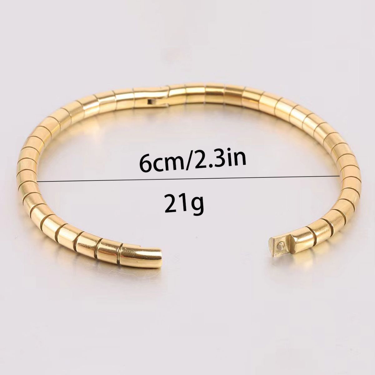 Bamboo Stainless Steel Bracelet For Girls